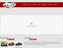 Tablet Screenshot of bbrentacar.com.br